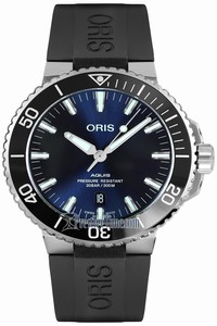 Replica 01 733 7730 4135-07 4 24 64EB Oris Aquis Date 43.5mm Mens Watch